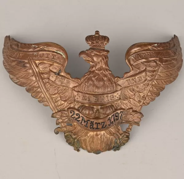 Prussian 7th Grenadier Enlisted Man Frontplate - 22 März 1797 Visuel 1 principal